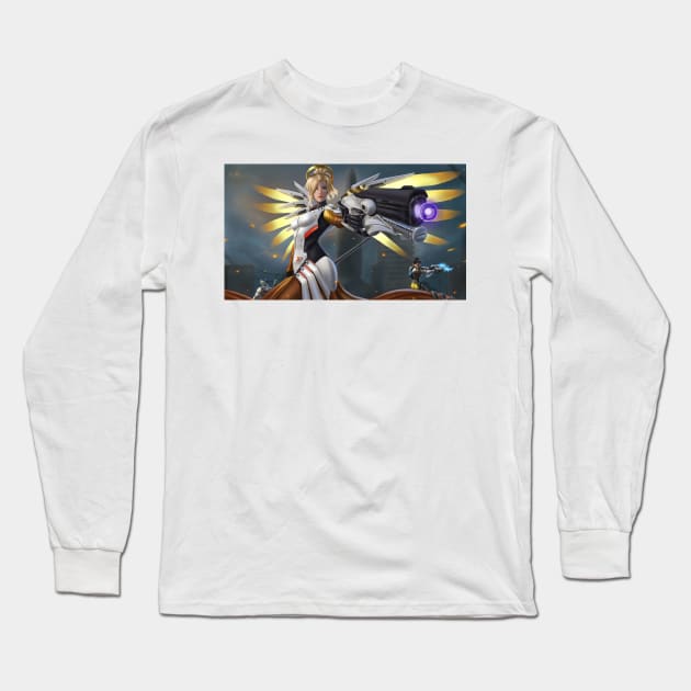 Mercy Long Sleeve T-Shirt by gagimas